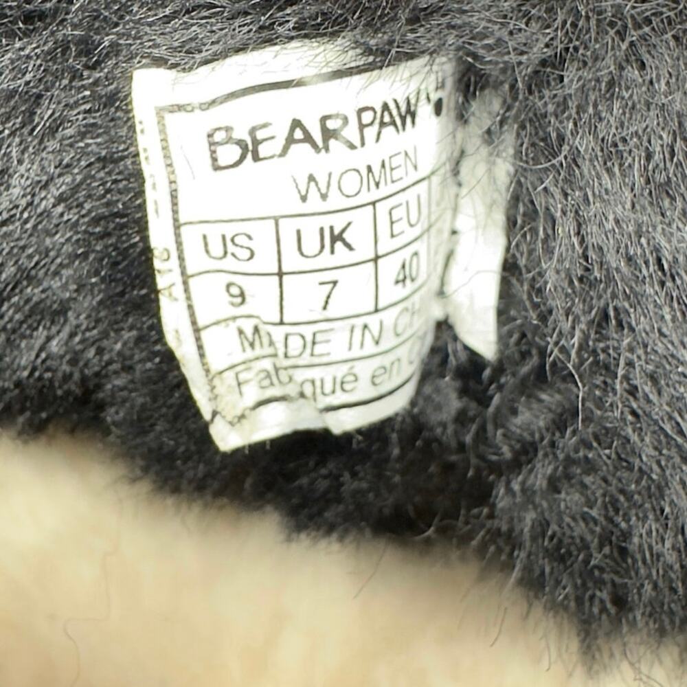 Bearpaw Women's Black Shortie Black Boot 9 - Picture 5 of 5